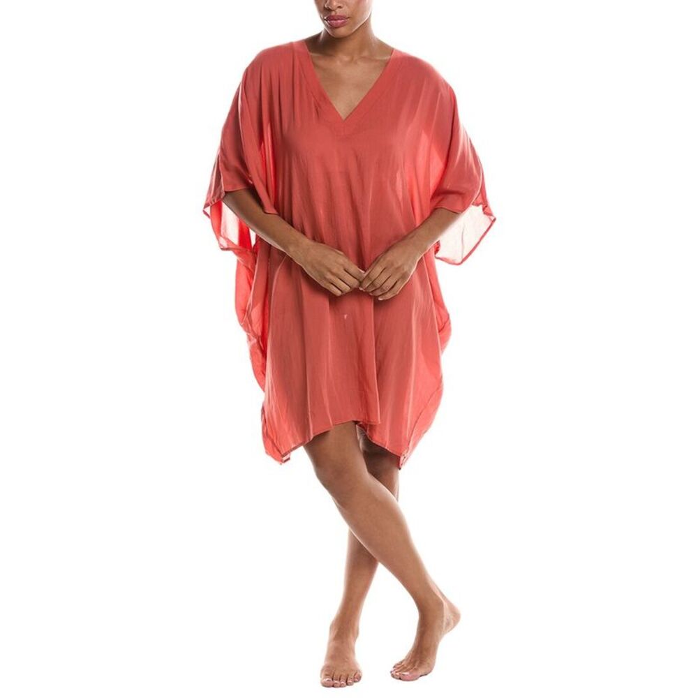 Wolford Womens  Cover Up Short Caftan, Orange